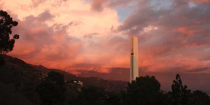 ߣߣƵ theme tower at sunset